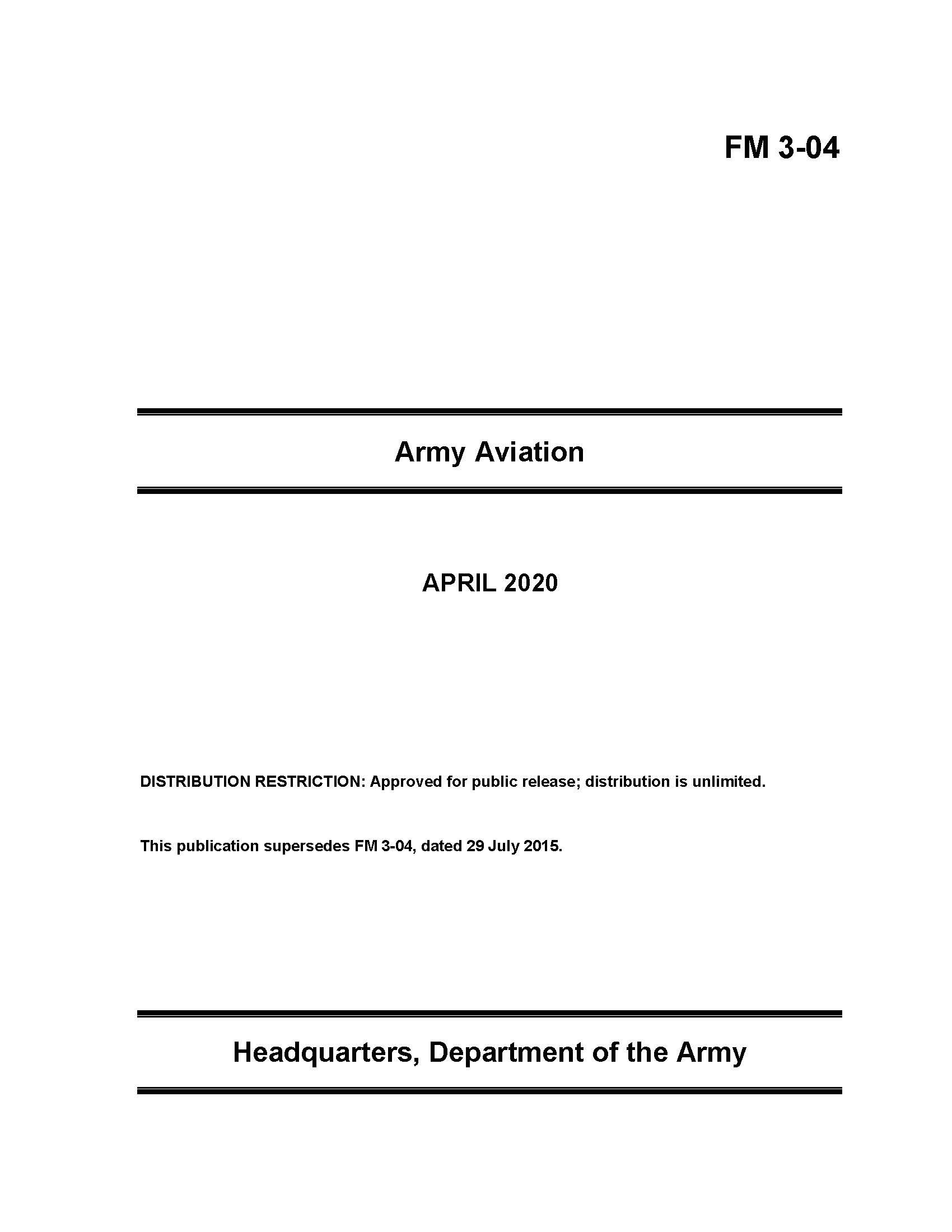FM 3-04 Army Aviation - 2020 mini size